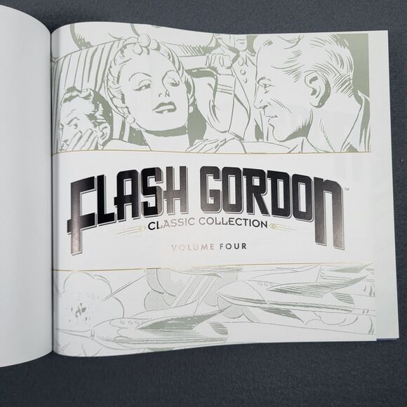 Flash Gordon Classic Collection Volume 4 Hardcover Graphic Novel 1944-48 VG - Picture 3 of 15